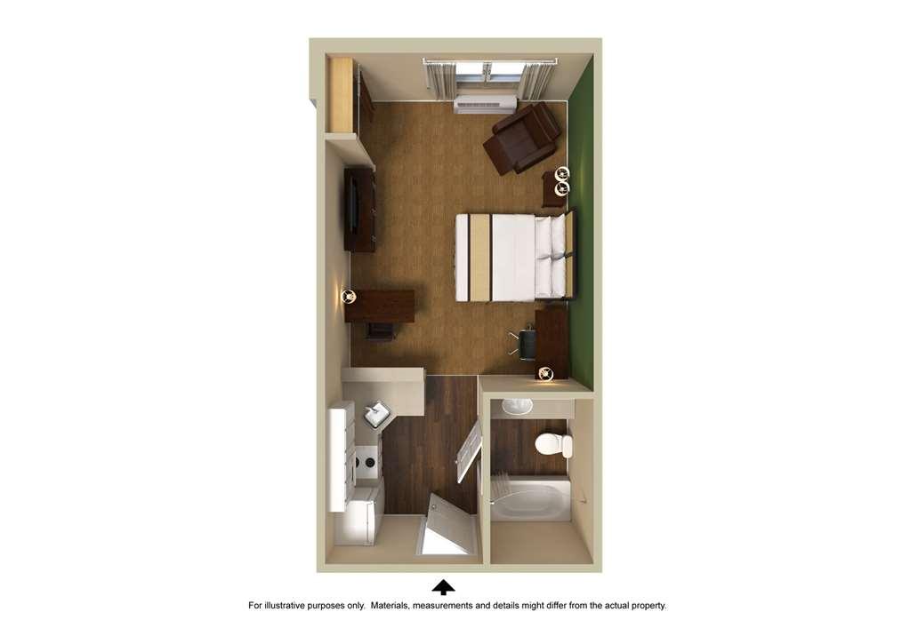 Extended Stay America Suites - Savannah - Midtown Kamer foto